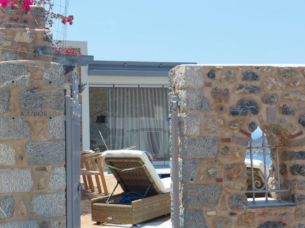 Villa Kairos- Aegean Sea Масурион Экстерьер фото