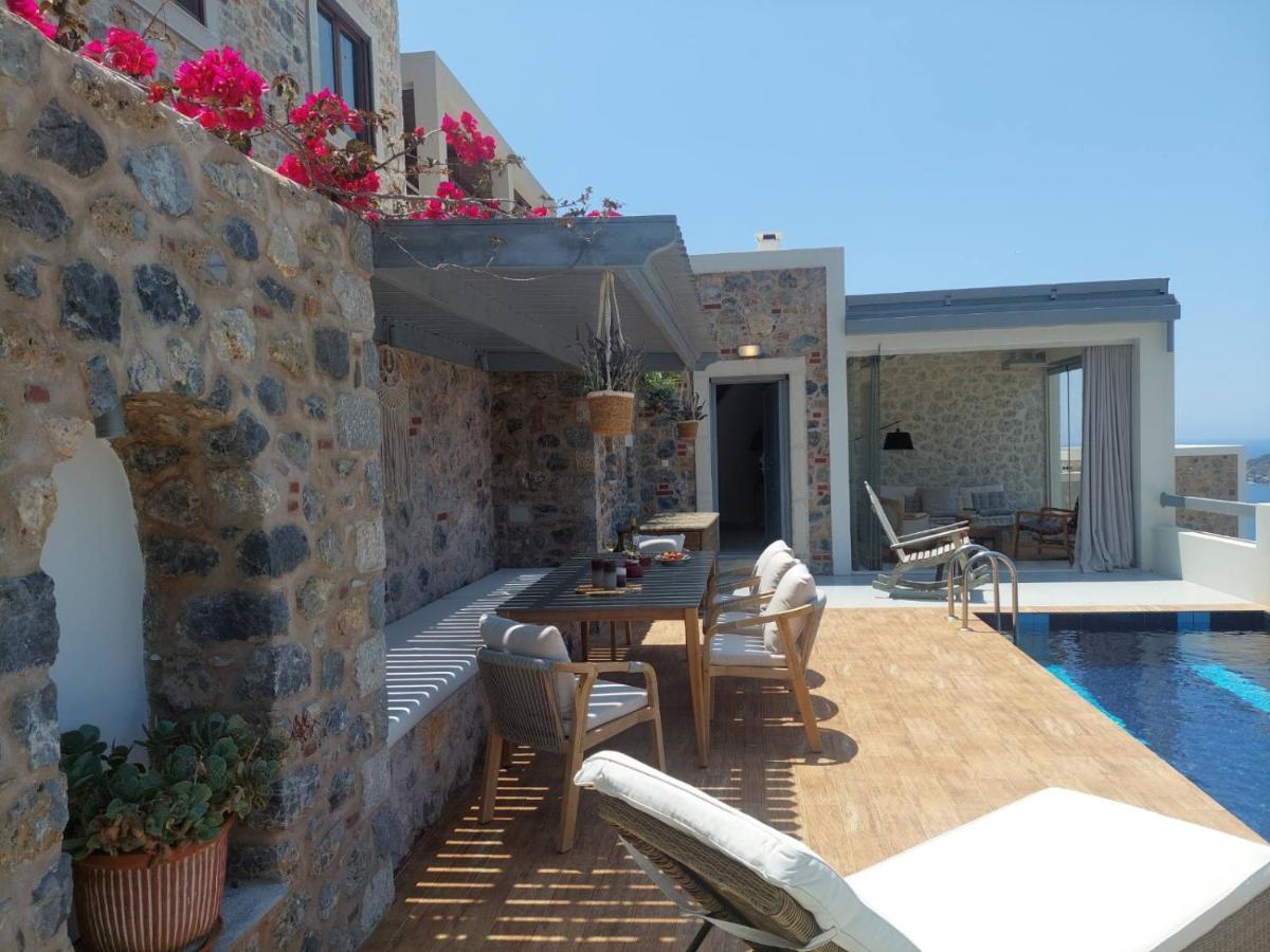 Villa Kairos- Aegean Sea Масурион Экстерьер фото